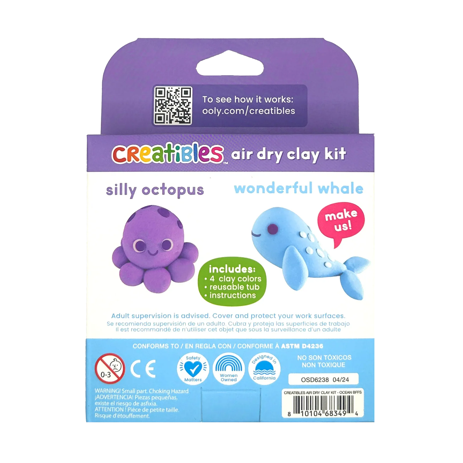 OOLY LUFTTORKANDE LERA - OCEAN BFFS