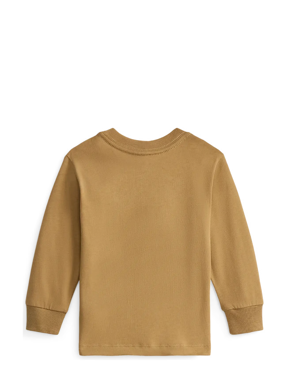 POLO LS BEAR T-SHIRT CAMEL