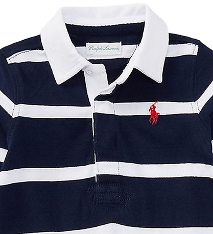 POLO RUGBY COVERALL VERANO WHITE/ NAVY