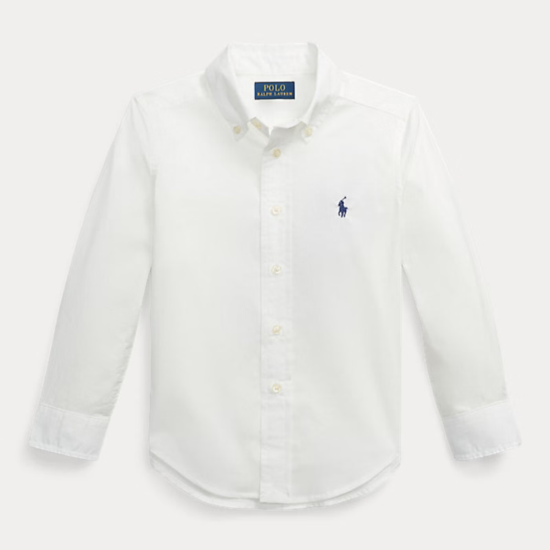 POLO SLIM FIT COTTON POPLIN SHIRT