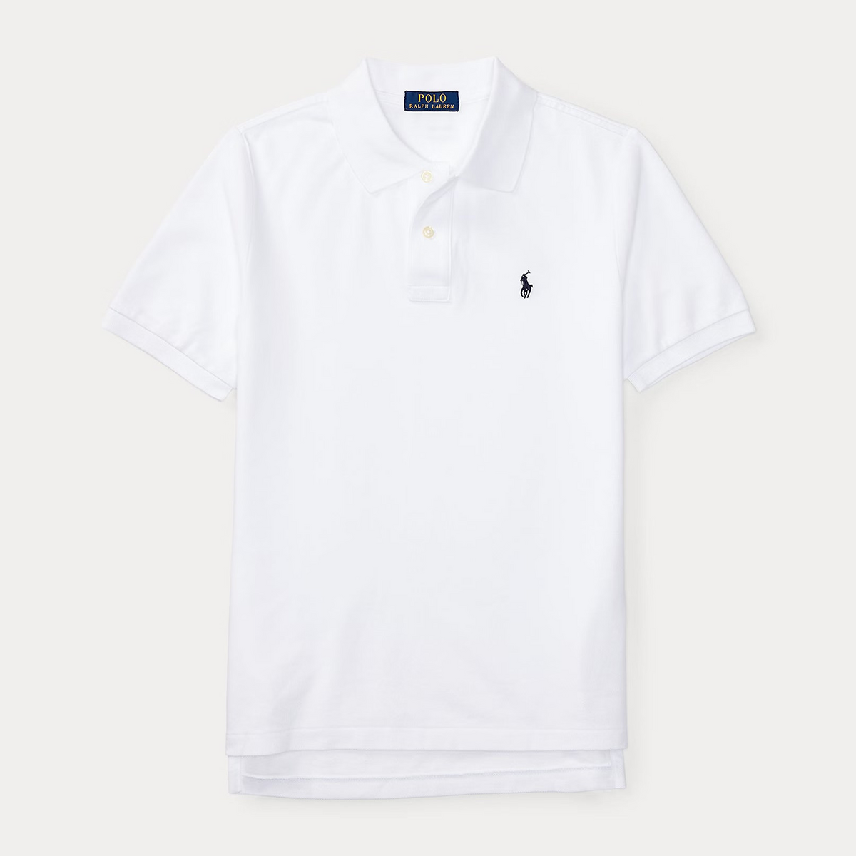 POLO SLIM FIT COTTON MESH POLO SHIRT