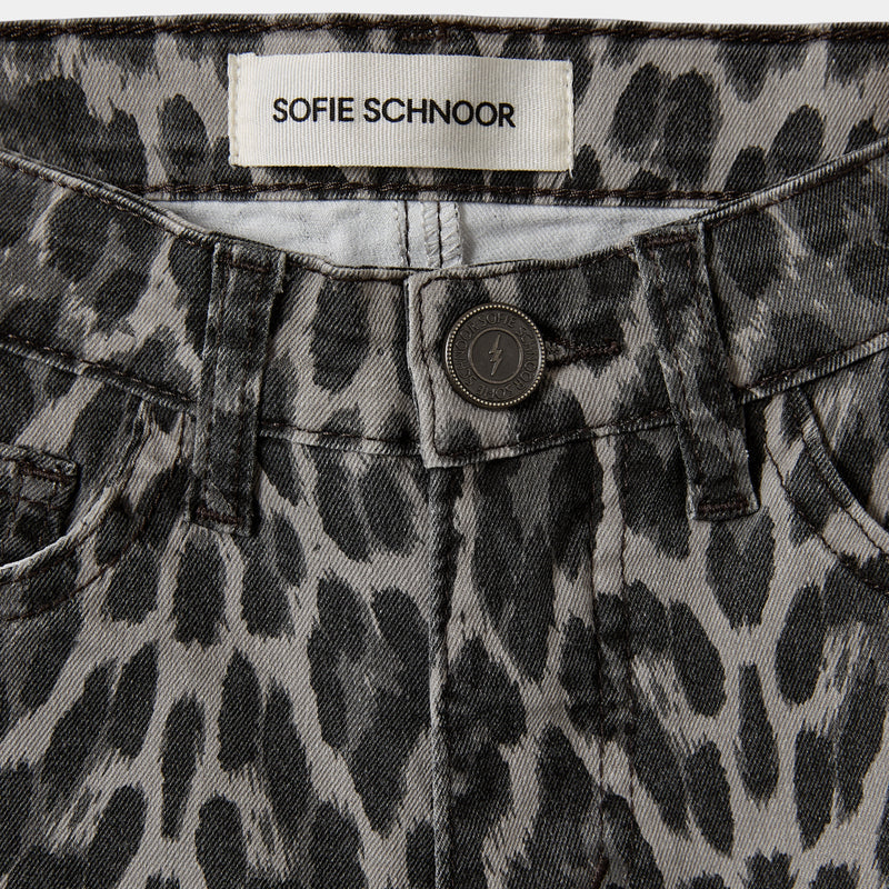 SOFIASY LEOPARD BYXOR