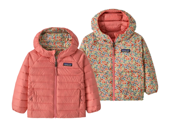 BABY REVERSIBLE DOWN SWEATER HOODY