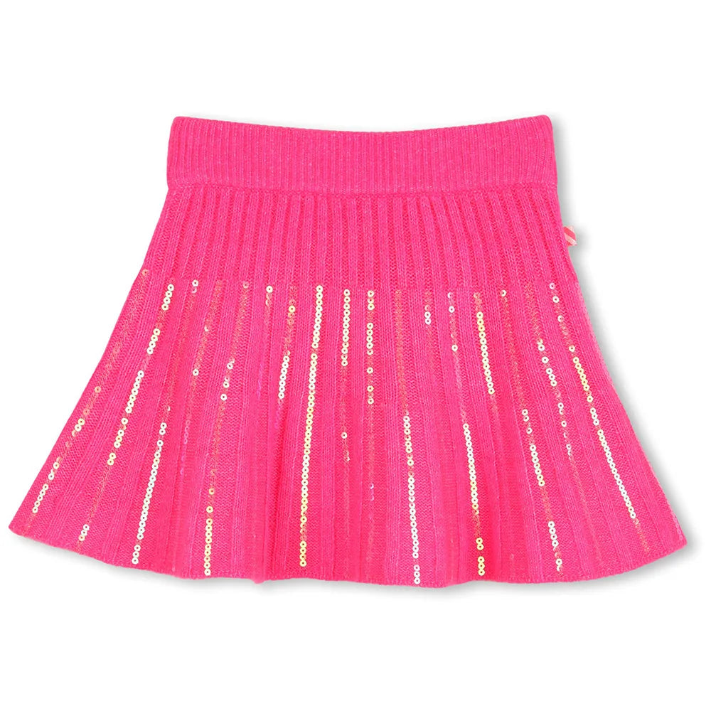 BILLIEBLUSH KNIT SEQUIN SKIRT