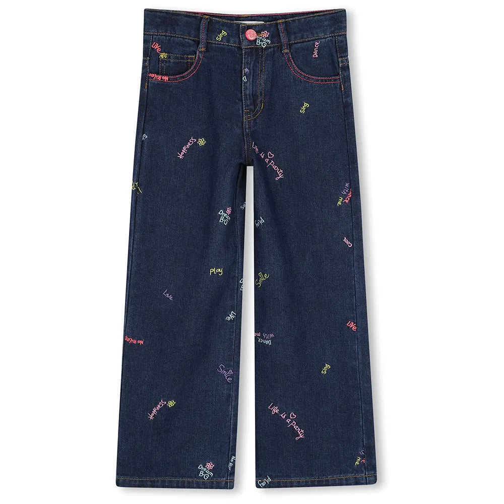 BILLIEBLUSH JEANS EMBROIDERY