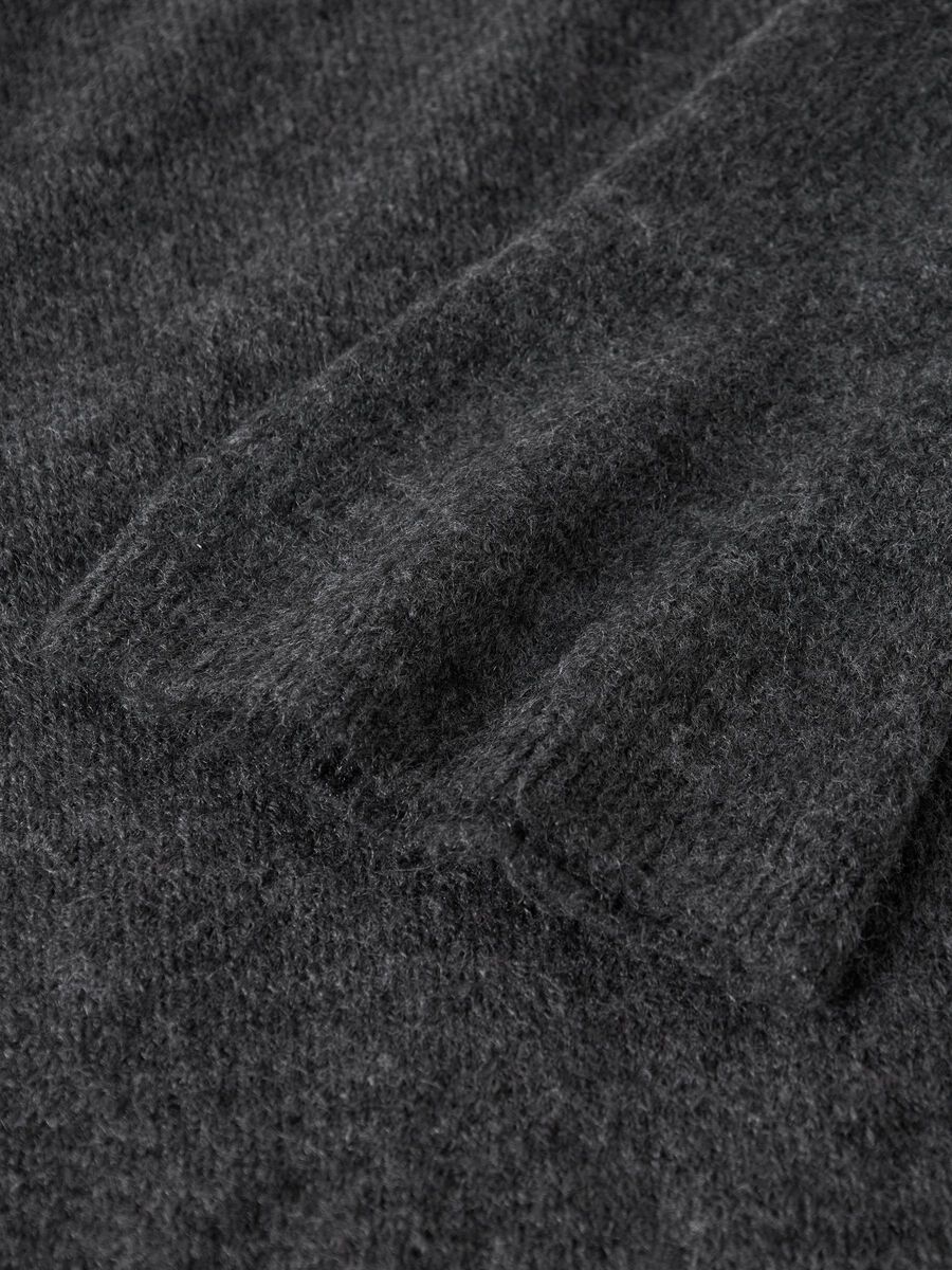 LMTD NLFLODET LS SHORT KNIT PEPLUM DRESS