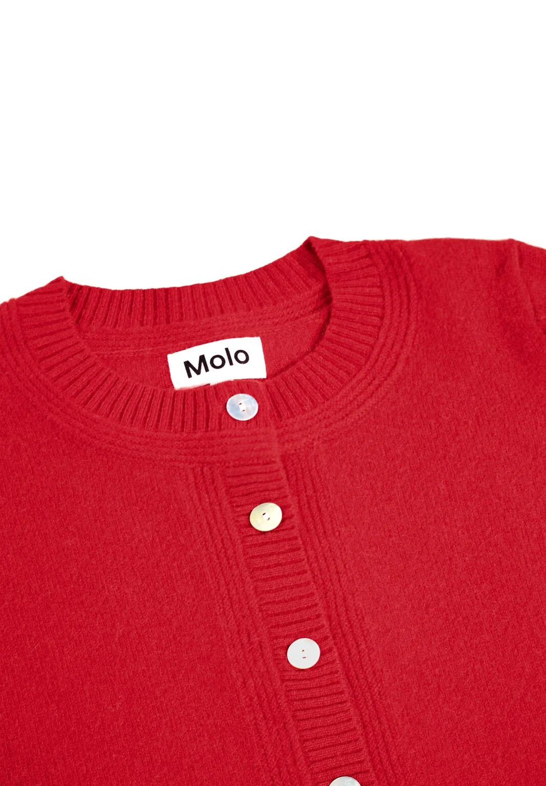 MOLO GITA CARDIGAN RUBY RED